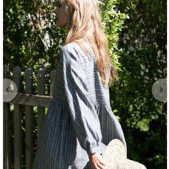 NWT Emerson Fry Medium Selma Long sleeve Mini Dress sezane Anthropologie Dawn - Picture 8 of 10